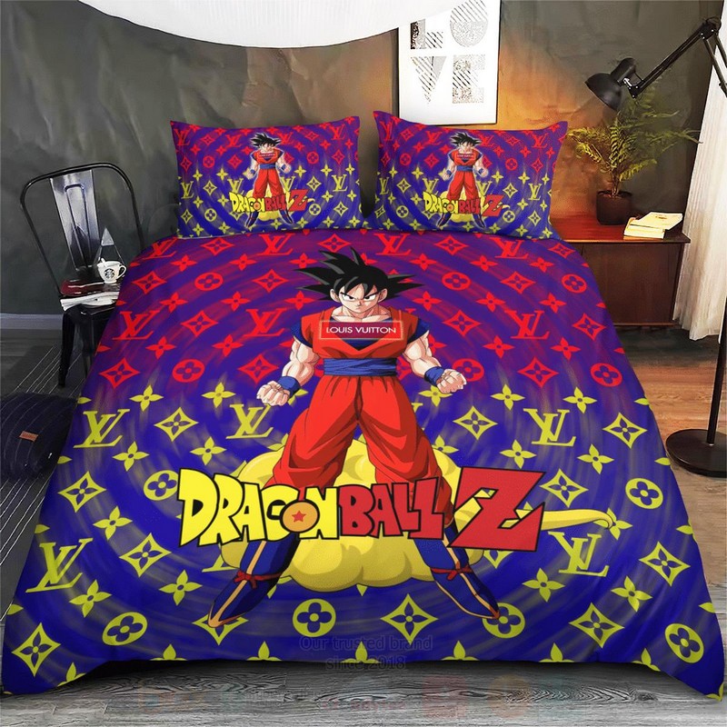 Dragon Ball Z Son Goku Luxury Brand Bedding Set Dragon Ball Z Son Goku Luxury Brand Bedding Set