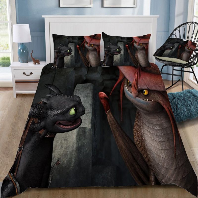 Dragon Duvet Cover and Pillowcase Set Bedding Set 341 Dragon Duvet Cover and Pillowcase Set Bedding Set 341