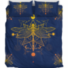 Dragonfly Duver Duvet Cover and Pillowcase Set Bedding Set 907