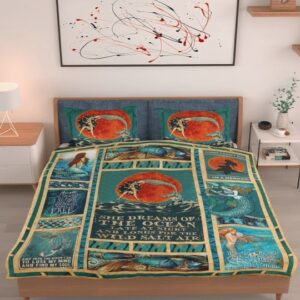 Dream About The Ocean Mermaid All Over Printed Bedding Set