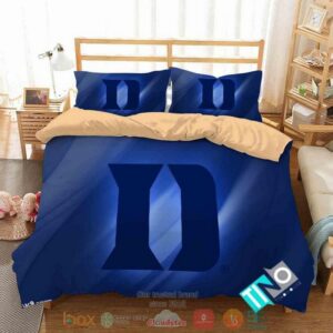 Duke Blue Devils Ncaa Logo Bedding Set