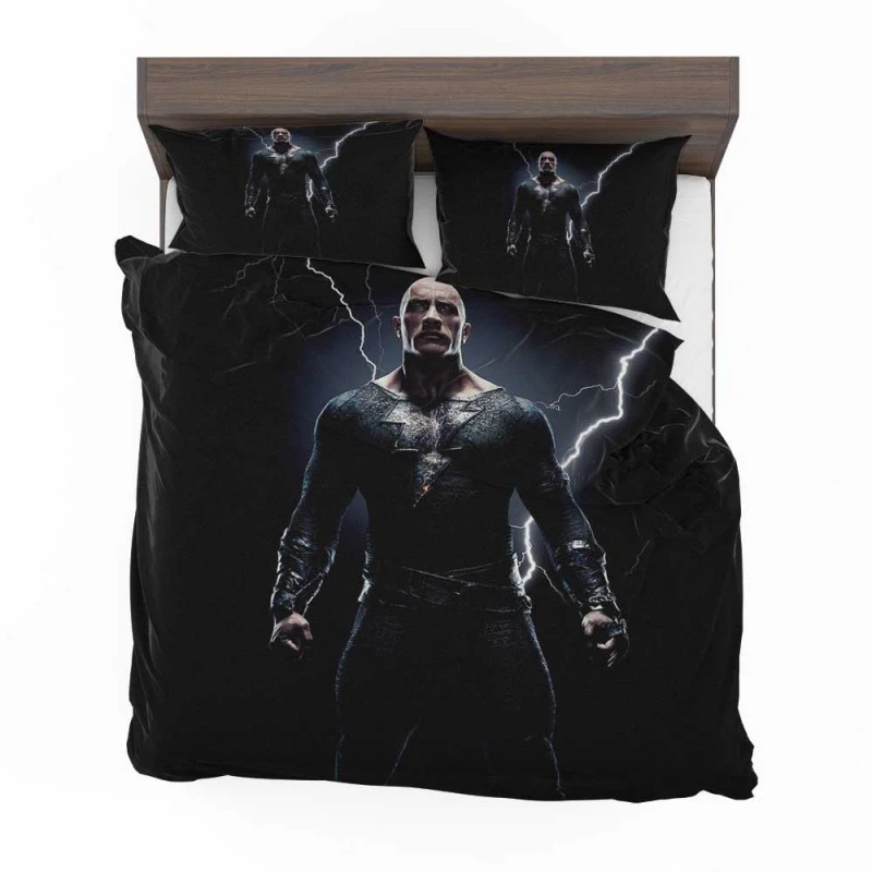Dwayne-Johnson-in-Black-Adam-DC-Movie-Bedding-Set-1