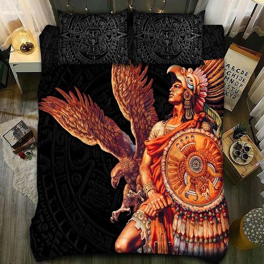 Eagle Warrior Quilt Bedding Set Eagle Warrior Quilt Bedding Set