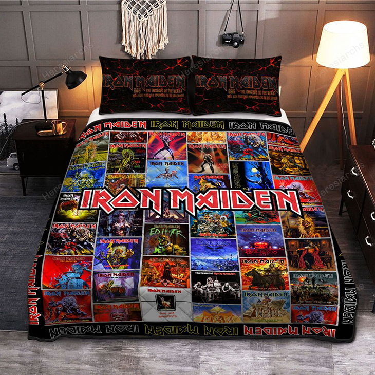 Eddie-Iron-Maiden-Quilt-Bedding-Set-1