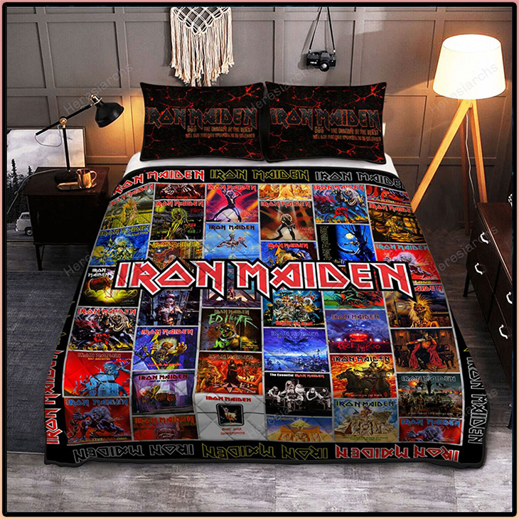 Eddie Iron Maiden Quilt Bedding Set Eddie Iron Maiden Quilt Bedding Set
