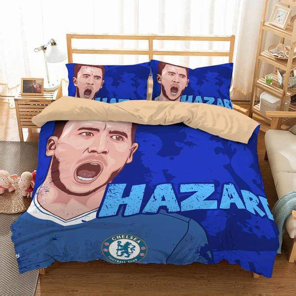 Eden Hazard Duvet Cover and Pillowcase Set Bedding Set Eden Hazard Duvet Cover and Pillowcase Set Bedding Set