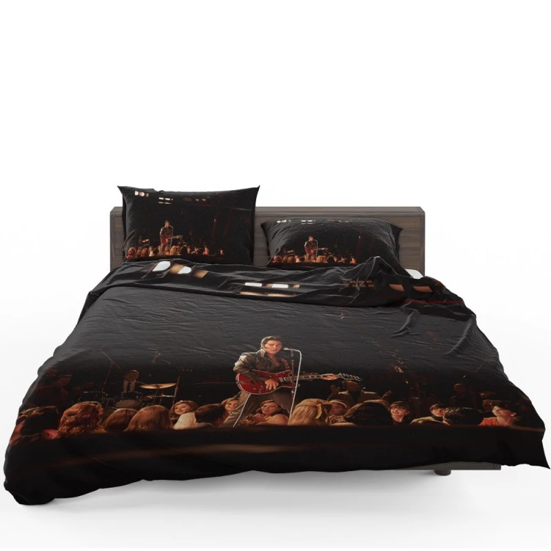 Elvis Movie Austin Butler Stage Scene Bedding Set Elvis Movie Austin Butler Stage Scene Bedding Set
