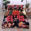 Elvis Presley Black Bedding Set