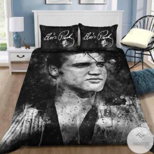 Elvis Presley Black Bedding Set