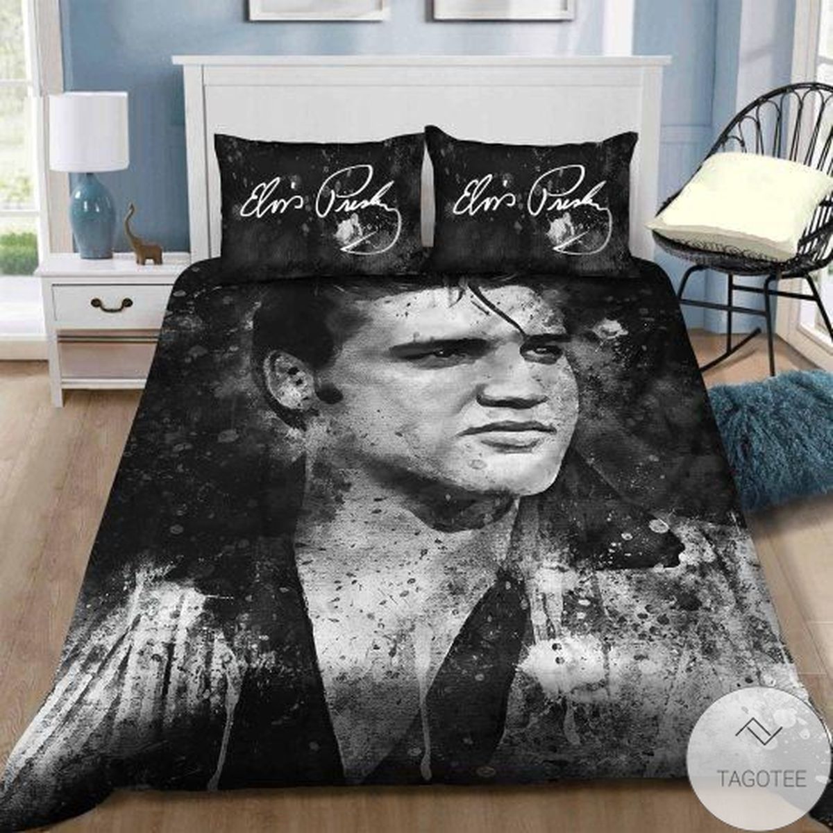 Elvis Presley Black Bedding Set Elvis Presley Black Bedding Set