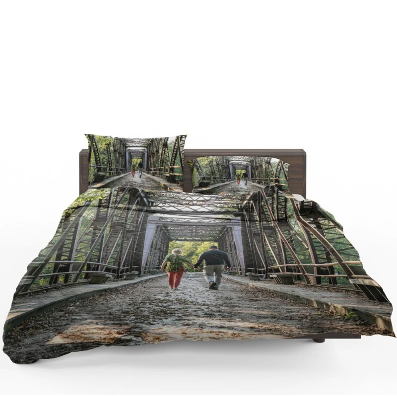 Emily Blunt & John Krasinski in A Quiet Place Part II Movie Bedding Set Emily Blunt & John Krasinski in A Quiet Place Part II Movie Bedding Set