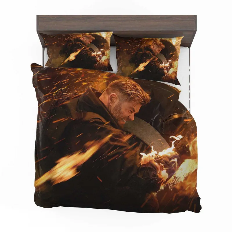 Ezra-Miller-The-Flashs-Lightning-Strike-Bedding-Set-1