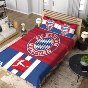 FC Bayern Munich M?nchen Duvet Cover and Pillowcase Set Bedding Set