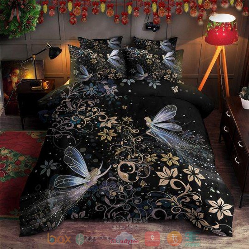Fairy Black Bedding Set Fairy Black Bedding Set