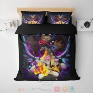 Fairy Tail Acnologia Natsu Dragneel Dragon Slayer Bedding Set