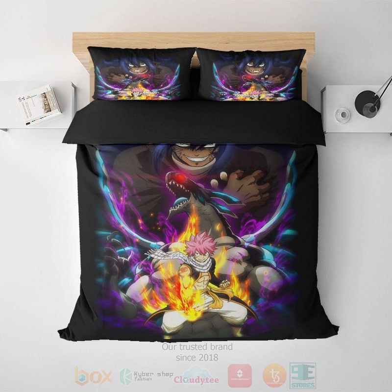Fairy Tail Acnologia Natsu Dragneel Dragon Slayer Bedding Set Fairy Tail Acnologia Natsu Dragneel Dragon Slayer Bedding Set