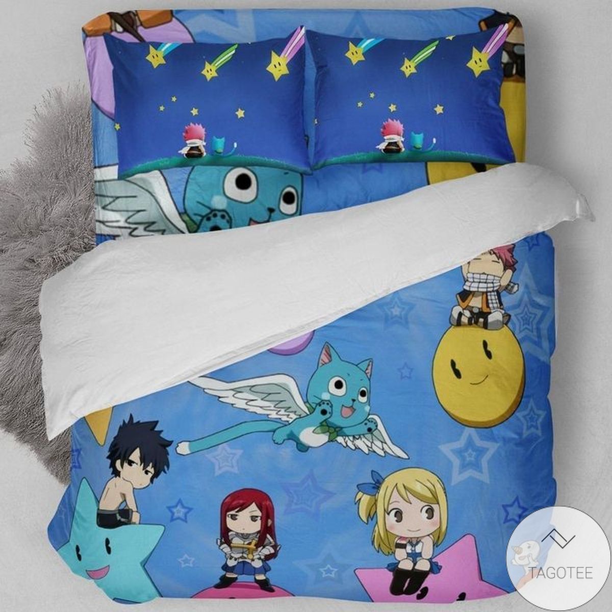 Fairy Tail Chibi Bedding Set Fairy Tail Chibi Bedding Set
