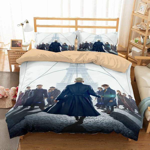 Fantastic Beasts 5 Duvet Cover and Pillowcase Set Bedding Set Fantastic Beasts 5 Duvet Cover and Pillowcase Set Bedding Set
