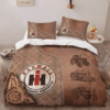 Farmall International Harvester Pattern Fabric Bedding Set