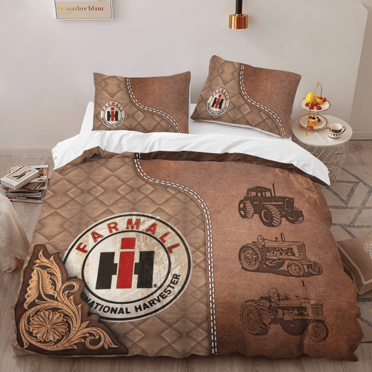 Farmall International Harvester Pattern Fabric Bedding Set Farmall International Harvester Pattern Fabric Bedding Set