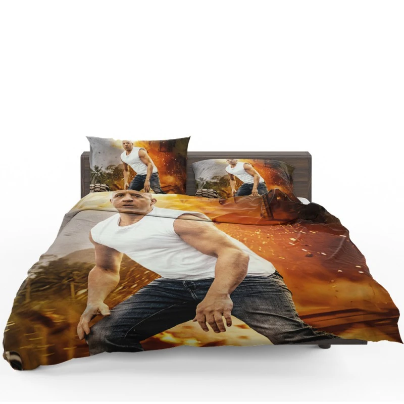 Fast & Furious 9 Movie Dominic Toretto Bedding Set Fast & Furious 9 Movie Dominic Toretto Bedding Set