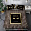 Fendi Inspired Bedding Set