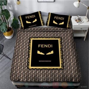 Fendi Inspired Bedding Set