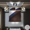 Fendi Roma Logo Bedding Set