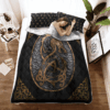 Fenrir Dragon Viking Quilt Bedding Set