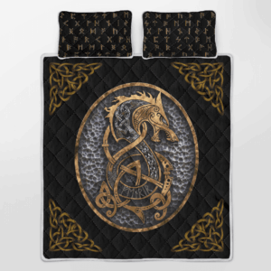 Fenrir Viking Quilt Bedding Set