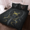 Fenrir Viking Sword Black Quilt Bedding Set