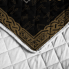 Fenrir Wolf And Hammer Quilt Bedding Set