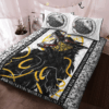 Fenrir Yin Yang Wolf Runic Quilt Bedding Set