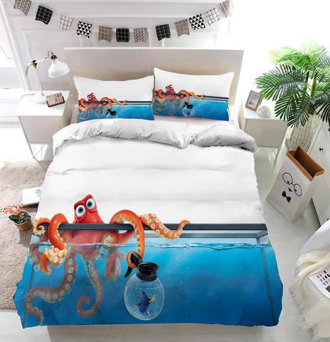 Finding Dory Funny Duvet Cover and Pillowcase Set Bedding Set Finding Dory Funny Duvet Cover and Pillowcase Set Bedding Set