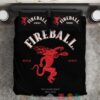 Fireball Cinnamon Whisky Drinking Bedding Set