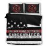 Firefighter Duvet Cover and Pillowcase Set Bedding Set