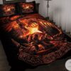 Firefighter Fear No Evil Quilt Bedding Set