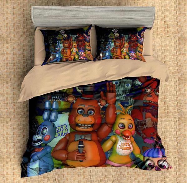 Five Nights At Freddy’S Duvet Cover and Pillowcase Set Bedding Set 655 Five Nights At Freddy’S Duvet Cover and Pillowcase Set Bedding Set 655