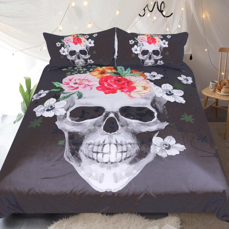 Floral Print Duvet Cover and Pillowcase Set Bedding Set Floral Print Duvet Cover and Pillowcase Set Bedding Set