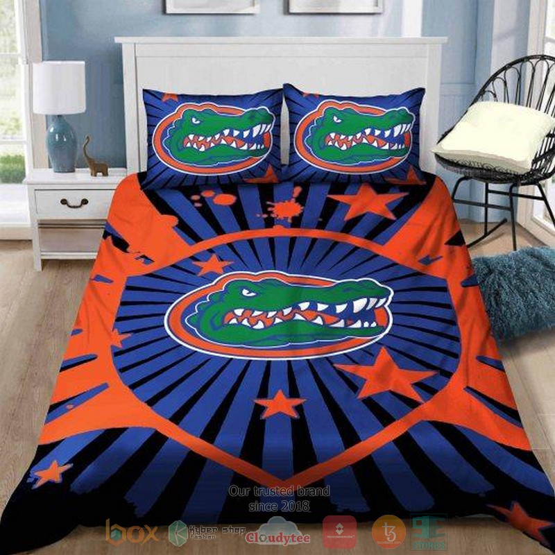 Florida Gators Ncaa Logo Bedding Set Florida Gators Ncaa Logo Bedding Set