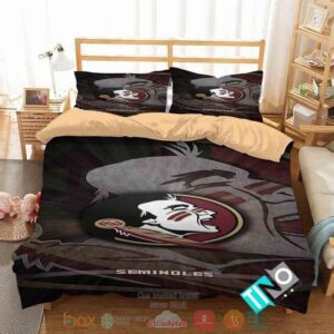 Florida State Seminoles Ncaa Logo Graphic Bedding Set