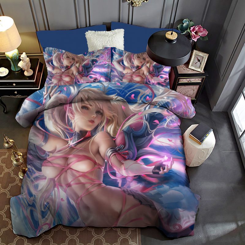 Flying Goddess 1 Duvet Cover and Pillowcase Set Bedding Set Flying Goddess 1 Duvet Cover and Pillowcase Set Bedding Set