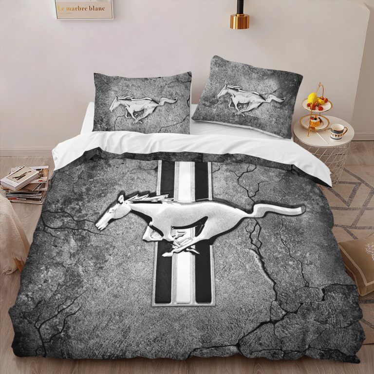 Ford-Mustang-Cracked-Art-Bedding-Set-2