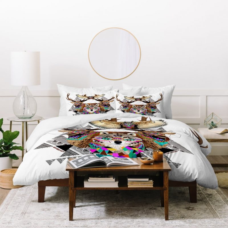 Forest Friends Duvet Cover and Pillowcase Set Bedding Set Forest Friends Duvet Cover and Pillowcase Set Bedding Set