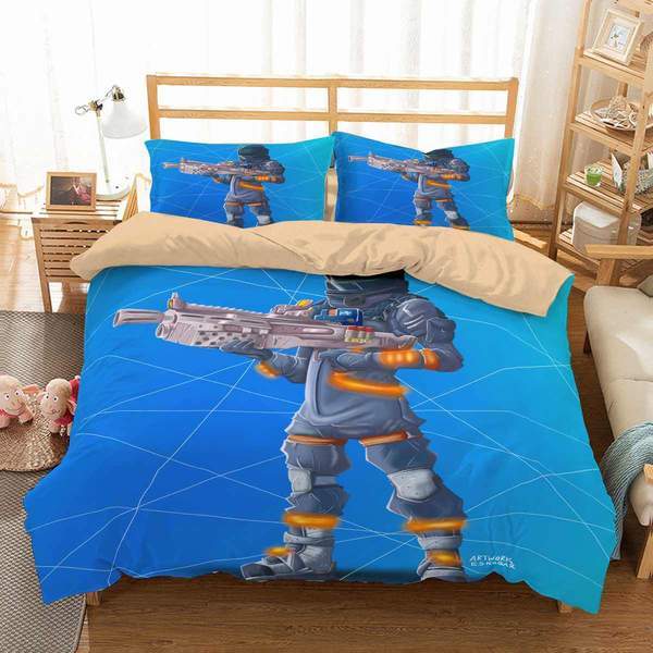 Fortnite 3 Duvet Cover and Pillowcase Set Bedding Set 550 Fortnite 3 Duvet Cover and Pillowcase Set Bedding Set 550