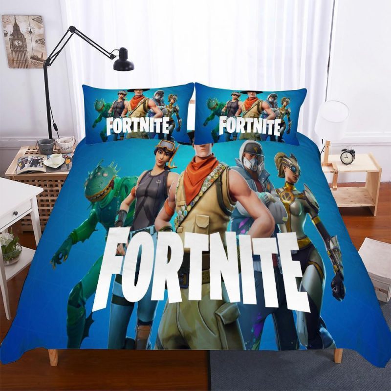 Fortnite 6 Duvet Cover and Pillowcase Set Bedding Set 554 Fortnite 6 Duvet Cover and Pillowcase Set Bedding Set 554