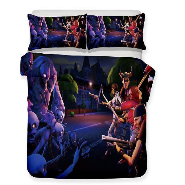 Fortnite 8 Duvet Cover and Pillowcase Set Bedding Set 551 Fortnite 8 Duvet Cover and Pillowcase Set Bedding Set 551