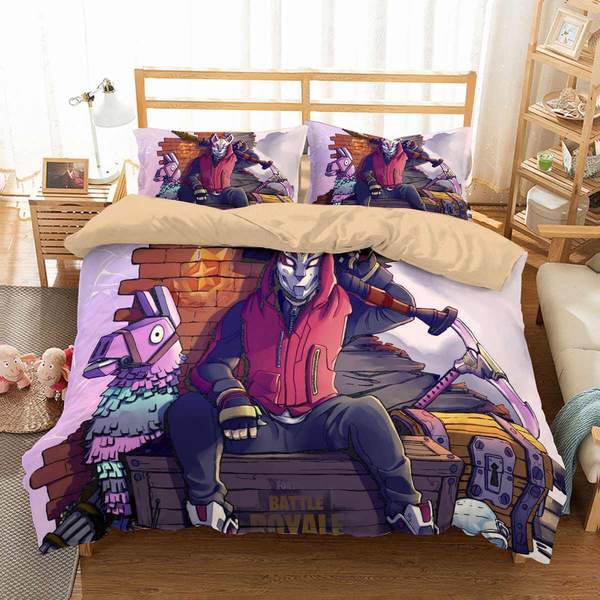 Fortnite Duvet Cover and Pillowcase Set Bedding Set 720 Fortnite Duvet Cover and Pillowcase Set Bedding Set 720