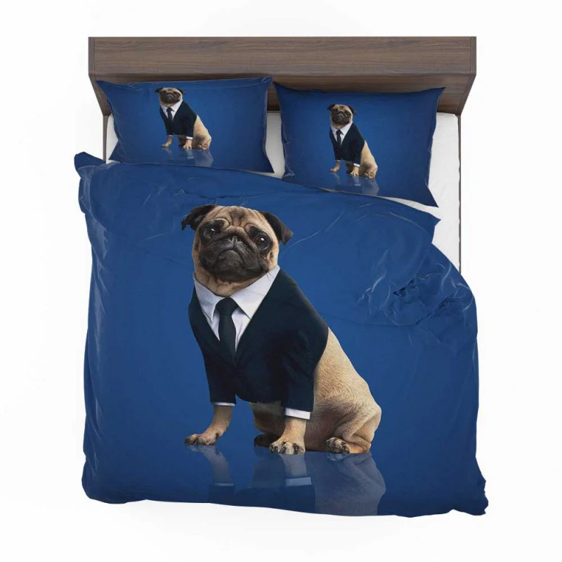 Frank-the-Pug-Men-in-Black-International-Movie-Bedding-Set-1