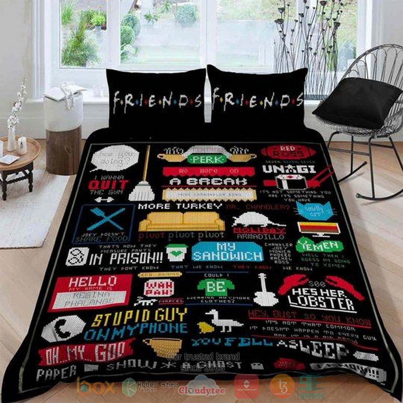 Friends Tv Show Bedding Set Friends Tv Show Bedding Set